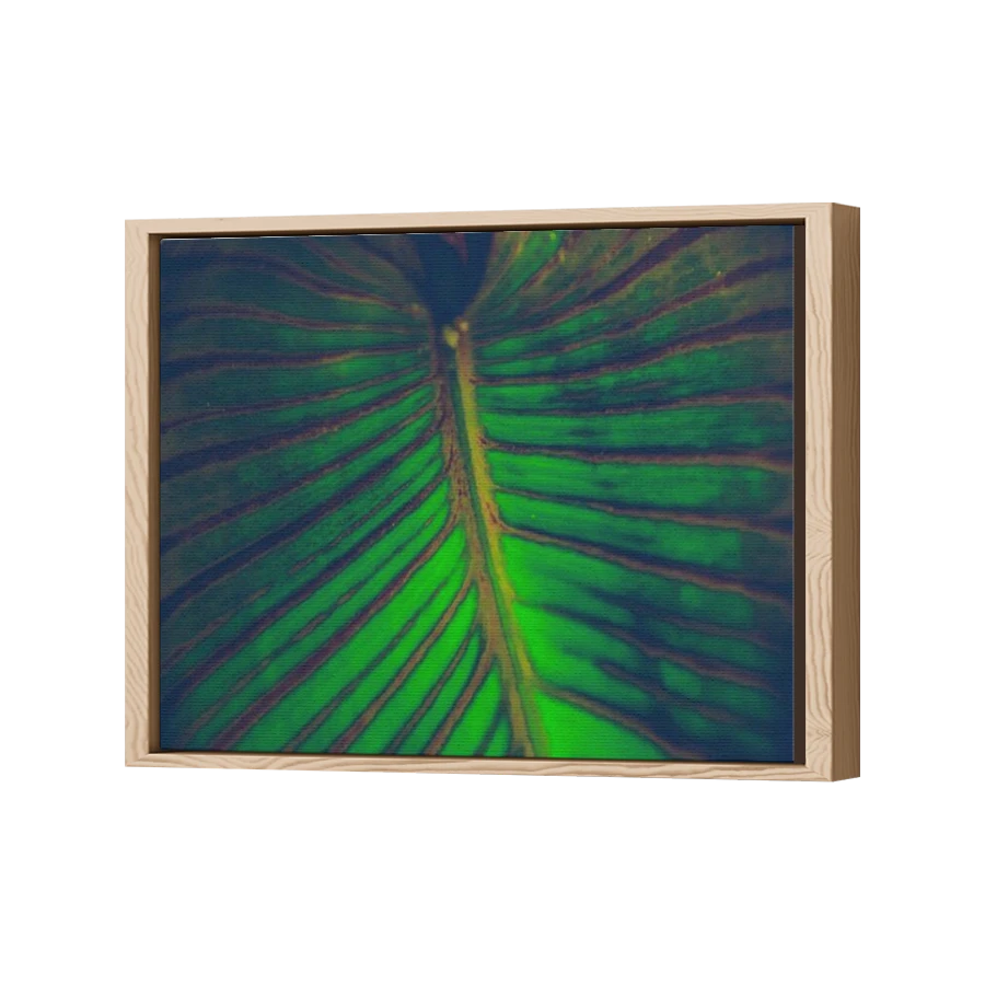 Thumbnail for Canvas - Wood Grain Floating Frame