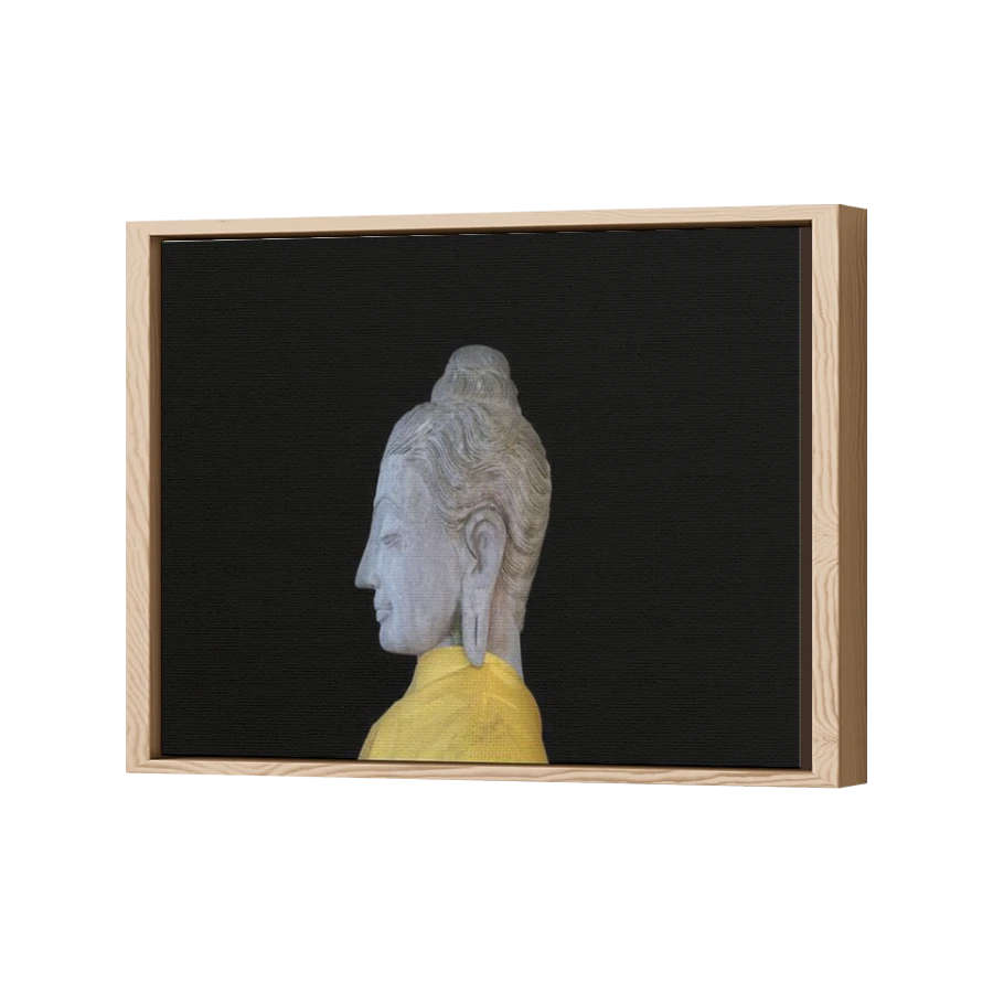 Thumbnail for Canvas - Wood Grain Floating Frame