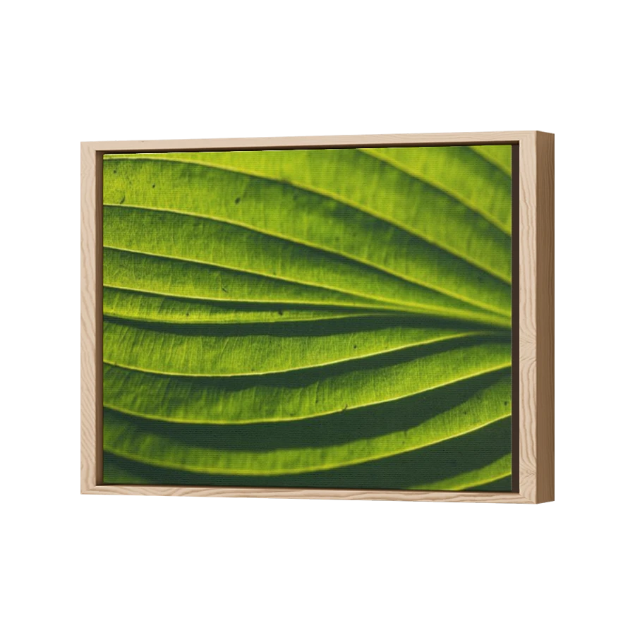 Thumbnail for Canvas - Wood Grain Floating Frame