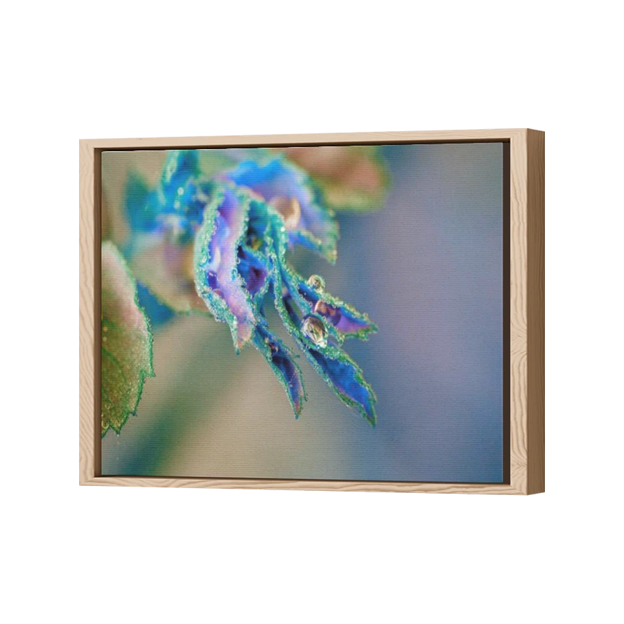 Thumbnail for Canvas - Wood Grain Floating Frame