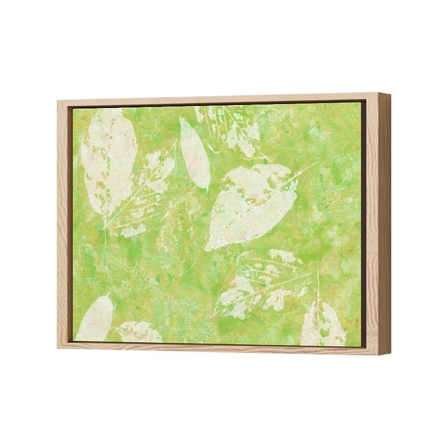 Thumbnail for Canvas - Wood Grain Floating Frame