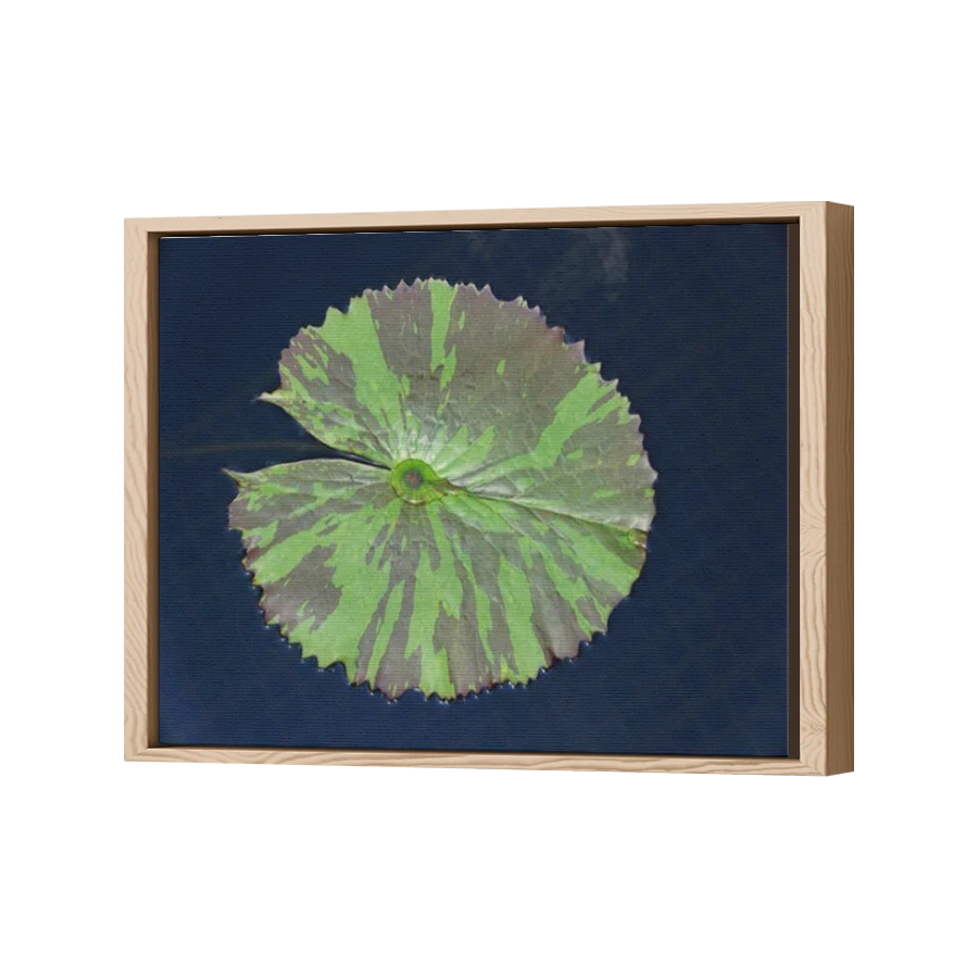 Thumbnail for Canvas - Wood Grain Floating Frame