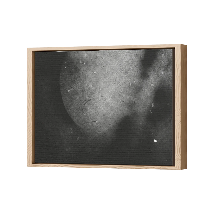 Thumbnail for Canvas - Wood Grain Floating Frame