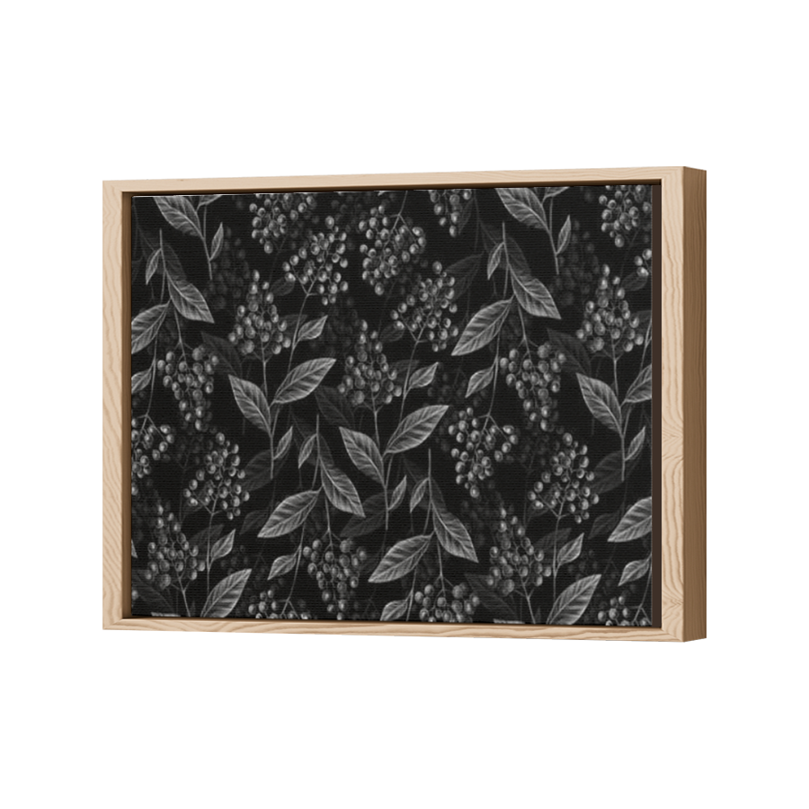 Thumbnail for Canvas - Wood Grain Floating Frame