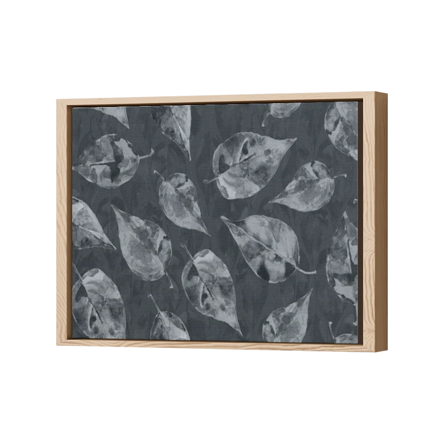 Thumbnail for Canvas - Wood Grain Floating Frame