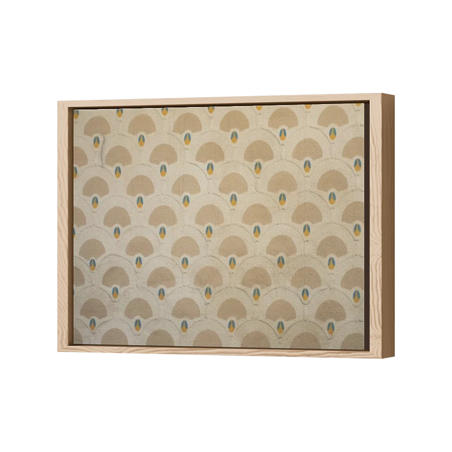 Thumbnail for Canvas - Wood Grain Floating Frame