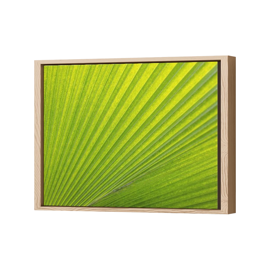 Thumbnail for Canvas - Wood Grain Floating Frame