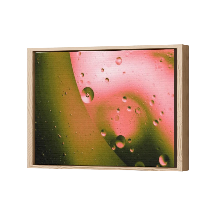 Thumbnail for Canvas - Wood Grain Floating Frame