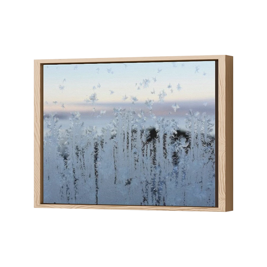Thumbnail for Canvas - Wood Grain Floating Frame