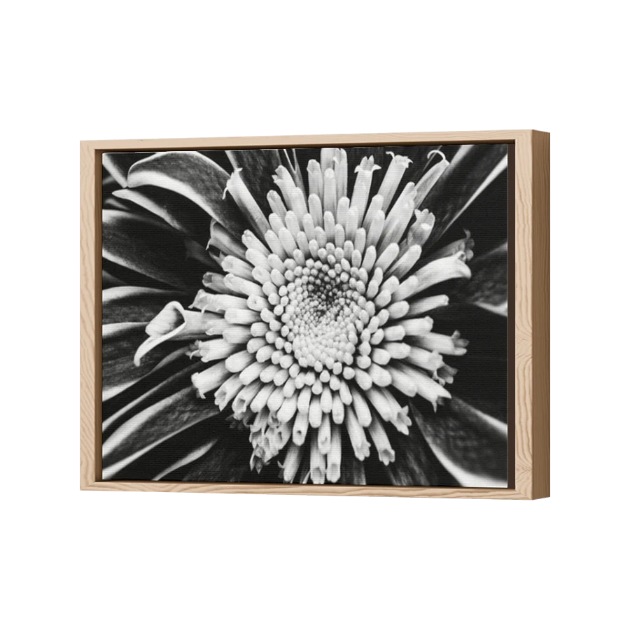 Thumbnail for Canvas - Wood Grain Floating Frame
