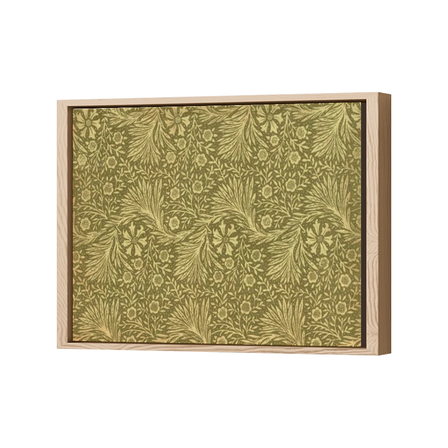 Thumbnail for Canvas - Wood Grain Floating Frame