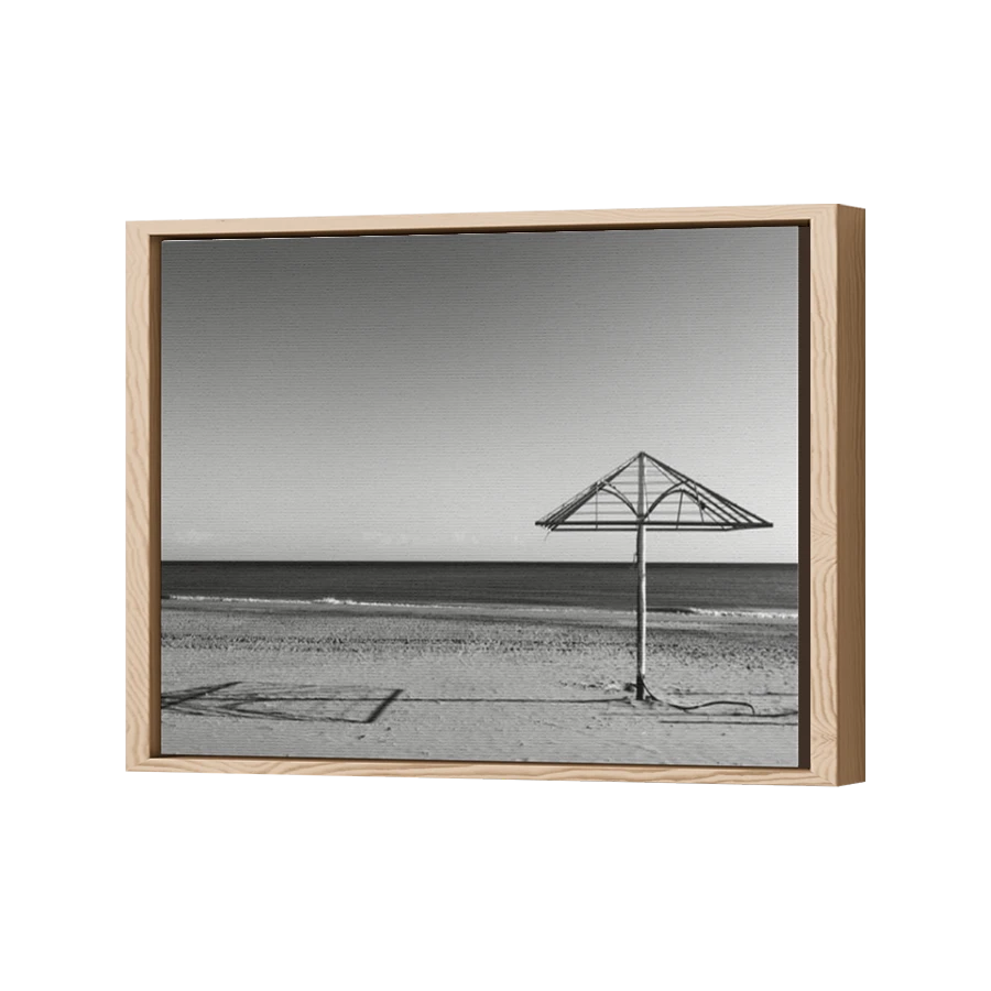 Thumbnail for Canvas - Wood Grain Floating Frame