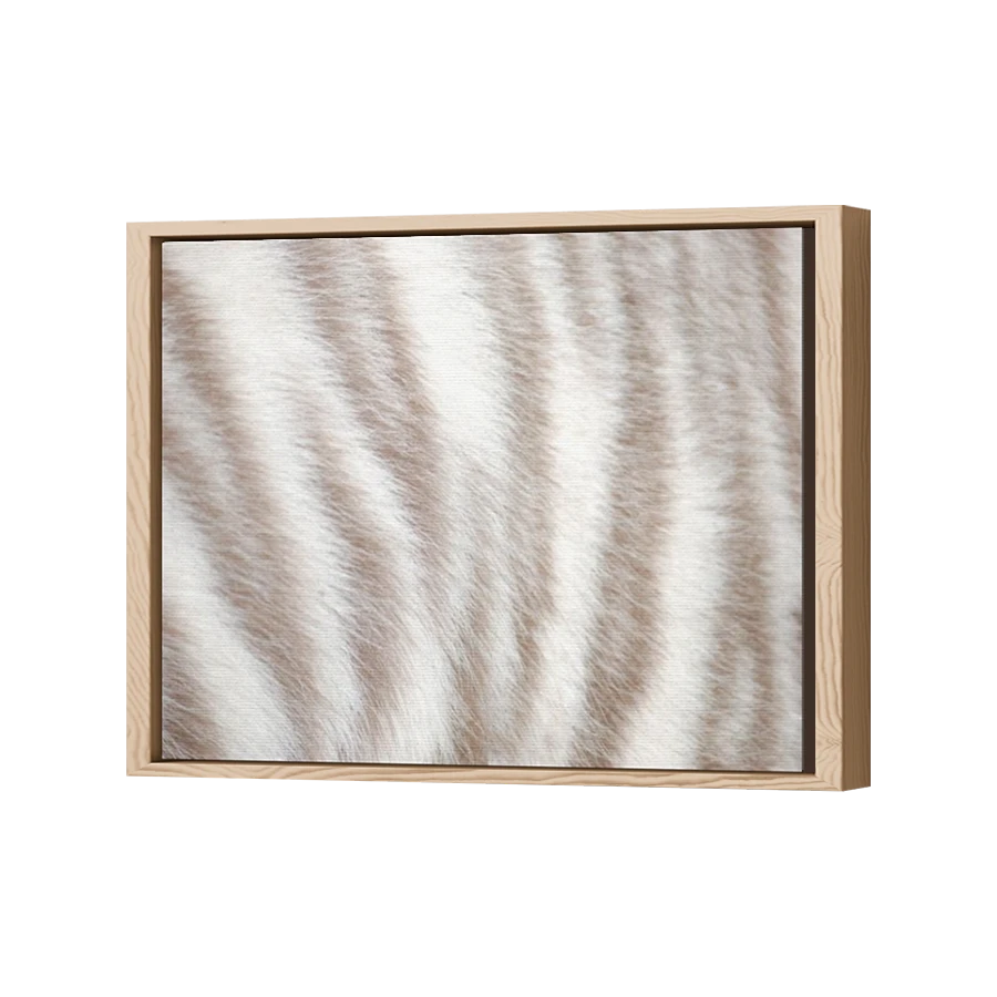 Thumbnail for Canvas - Wood Grain Floating Frame
