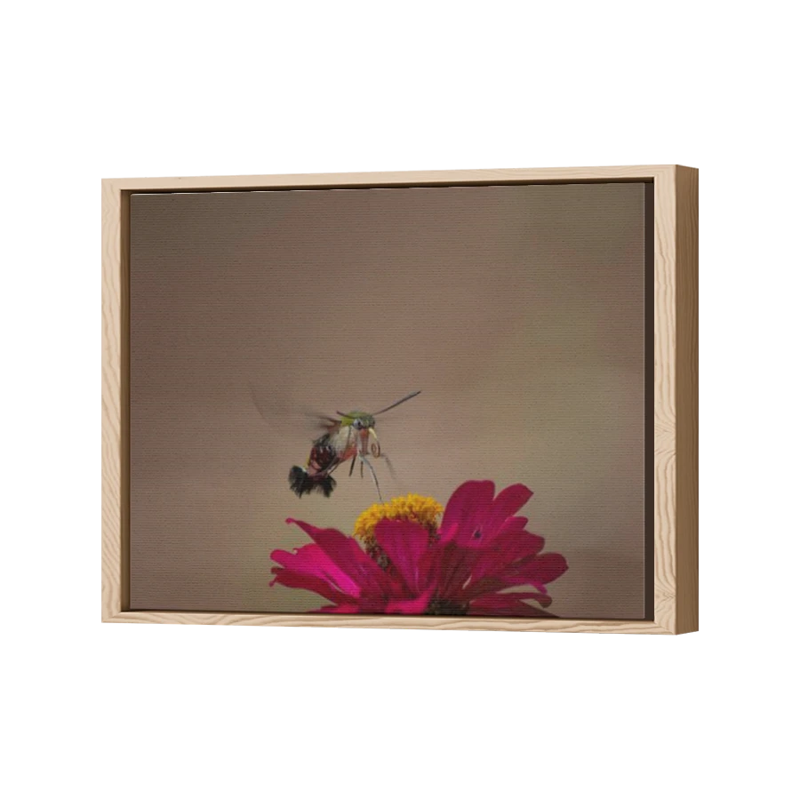 Thumbnail for Canvas - Wood Grain Floating Frame