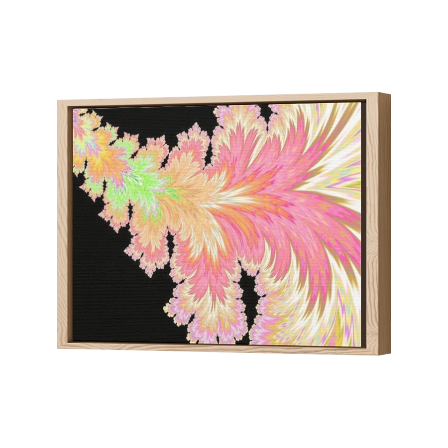 Thumbnail for Canvas - Wood Grain Floating Frame
