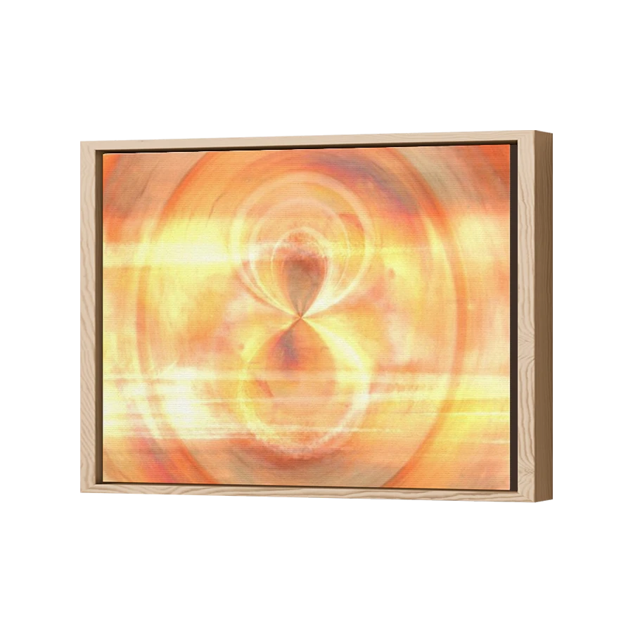 Thumbnail for Canvas - Wood Grain Floating Frame