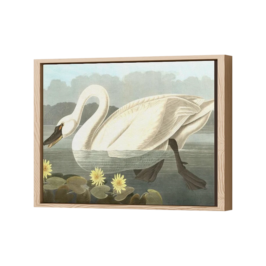 Thumbnail for Canvas - Wood Grain Floating Frame