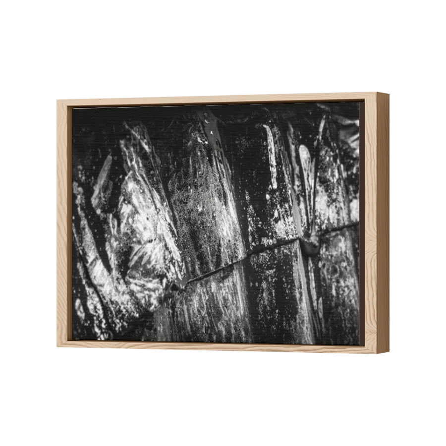 Thumbnail for Canvas - Wood Grain Floating Frame