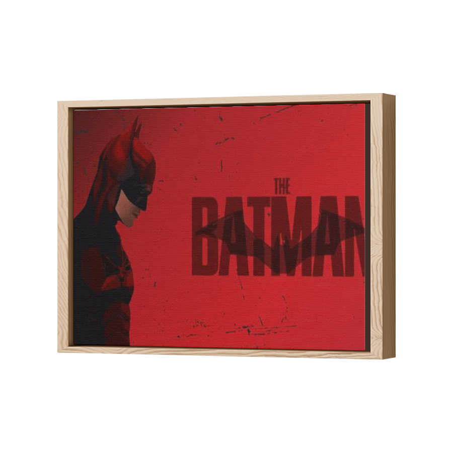 Thumbnail for Canvas - Wood Grain Floating Frame