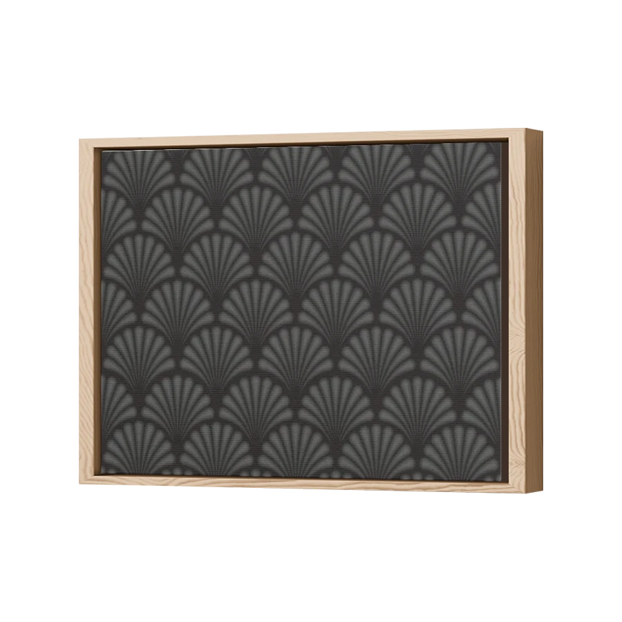 Thumbnail for Canvas - Wood Grain Floating Frame