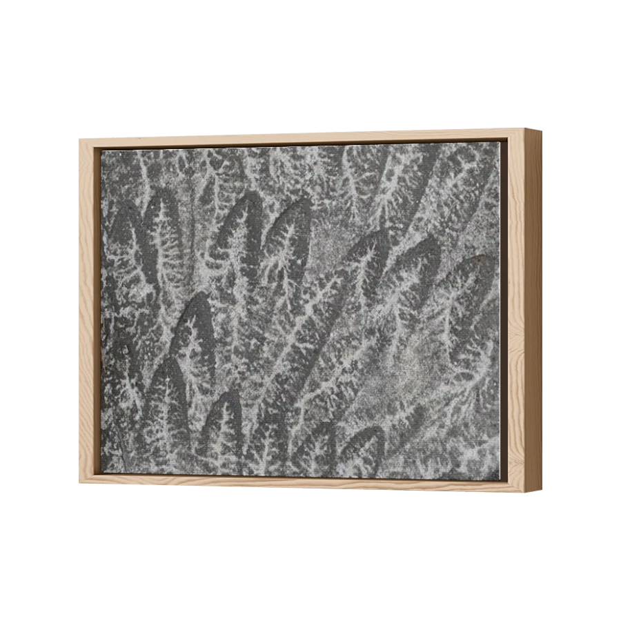 Thumbnail for Canvas - Wood Grain Floating Frame
