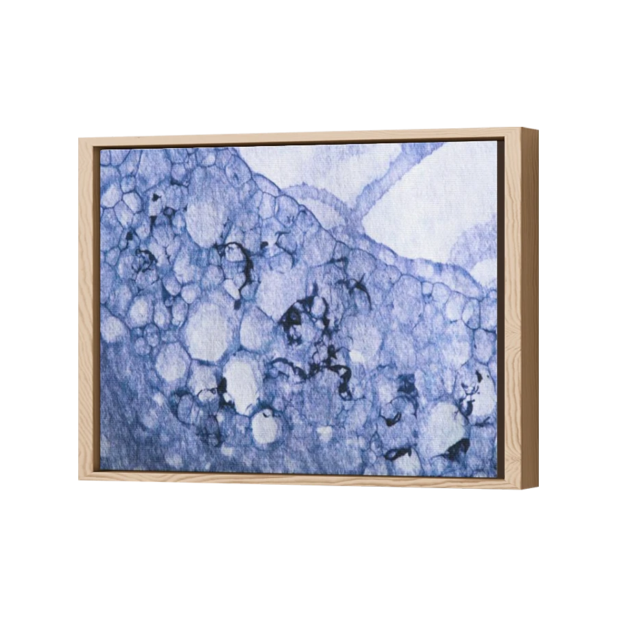 Thumbnail for Canvas - Wood Grain Floating Frame