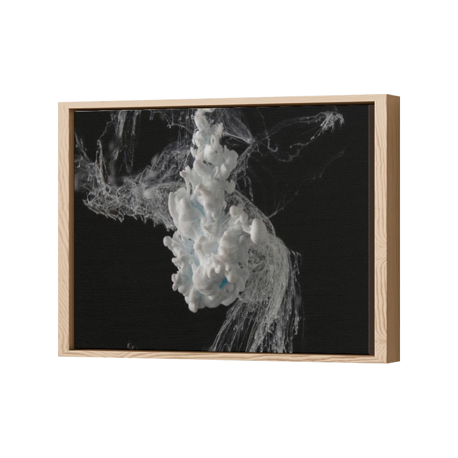 Thumbnail for Canvas - Wood Grain Floating Frame