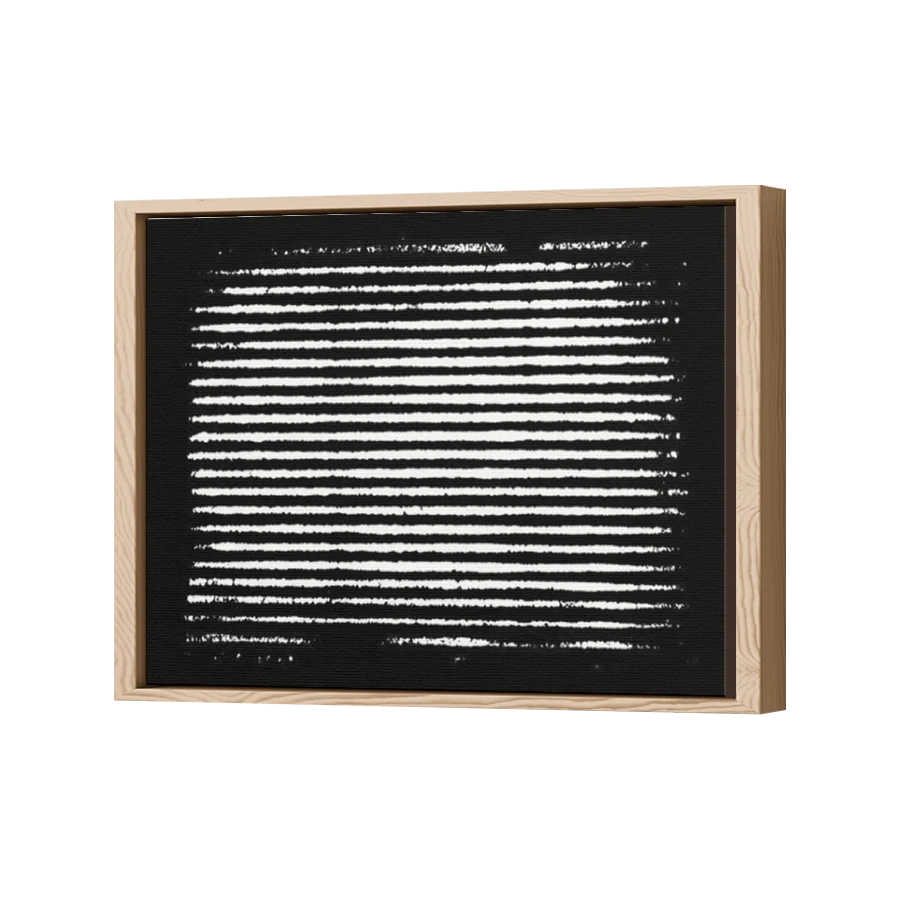 Thumbnail for Canvas - Wood Grain Floating Frame