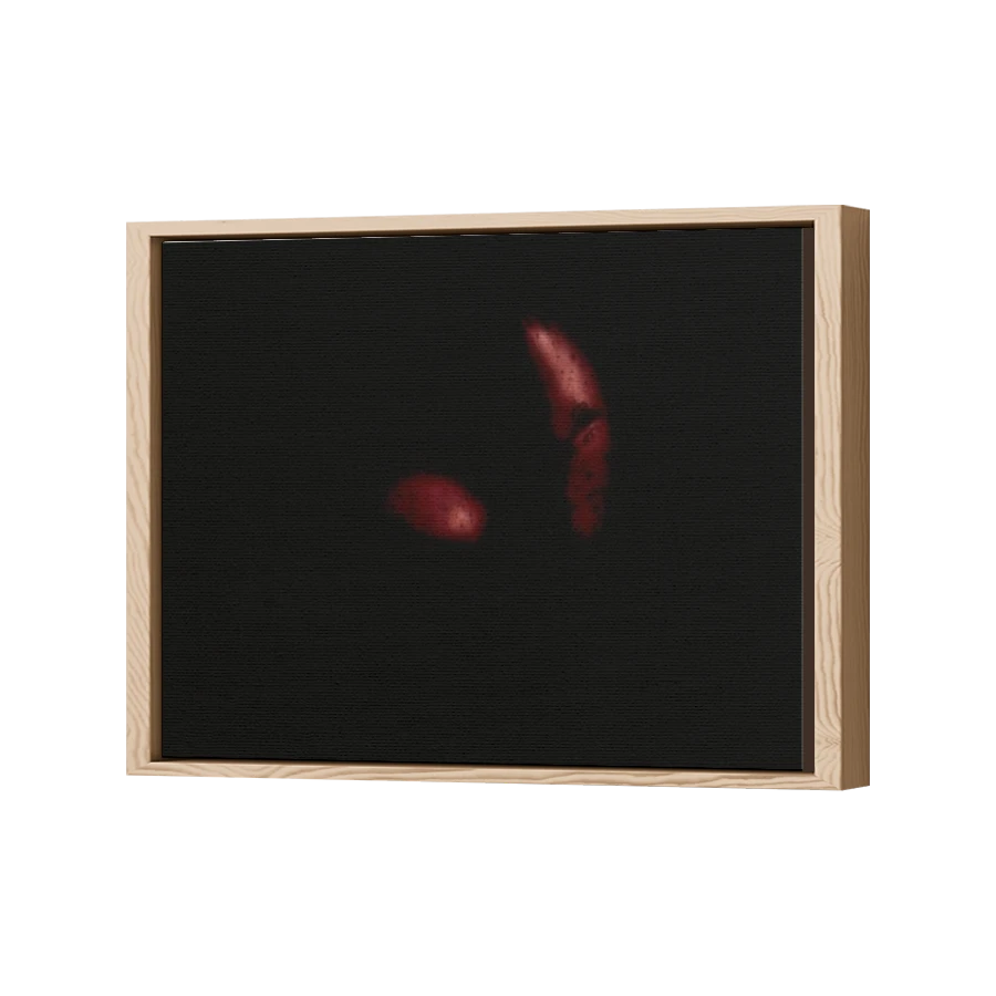 Thumbnail for Canvas - Wood Grain Floating Frame