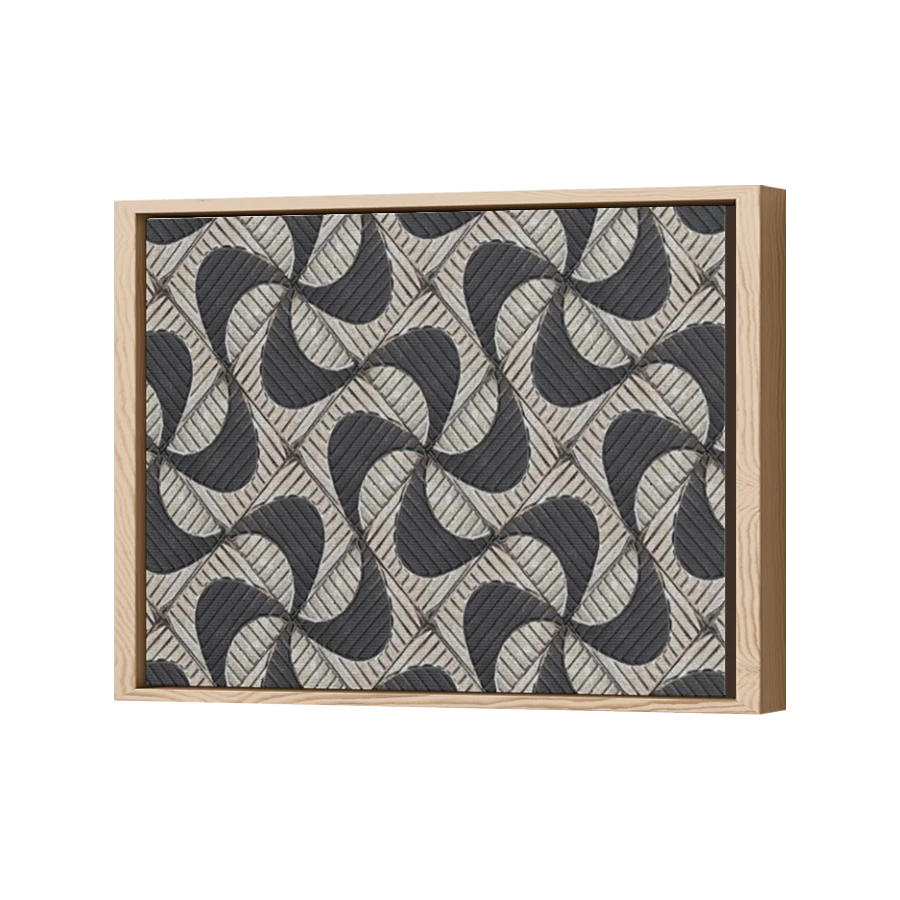 Thumbnail for Canvas - Wood Grain Floating Frame
