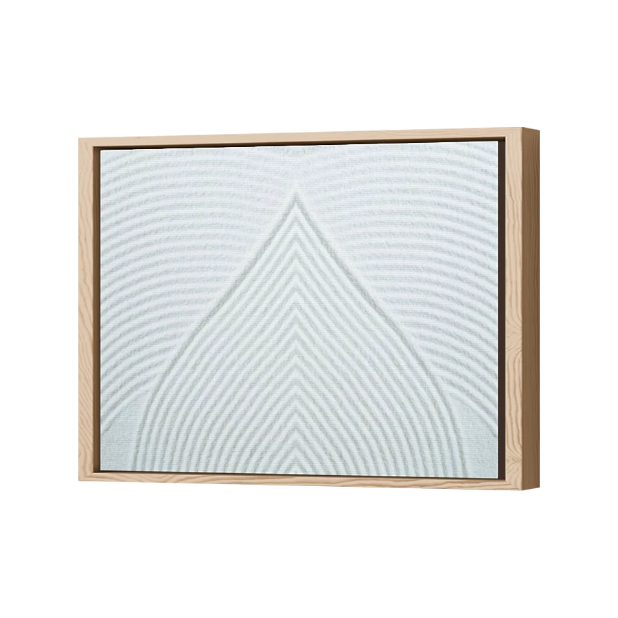 Thumbnail for Canvas - Wood Grain Floating Frame