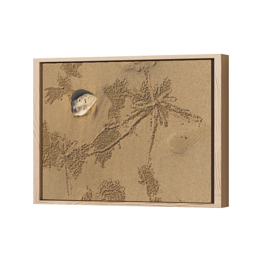 Thumbnail for Canvas - Wood Grain Floating Frame