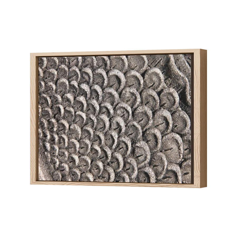 Thumbnail for Canvas - Wood Grain Floating Frame