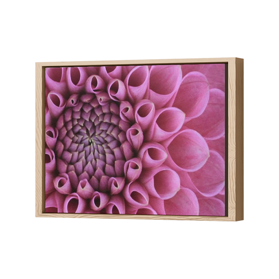 Thumbnail for Canvas - Wood Grain Floating Frame