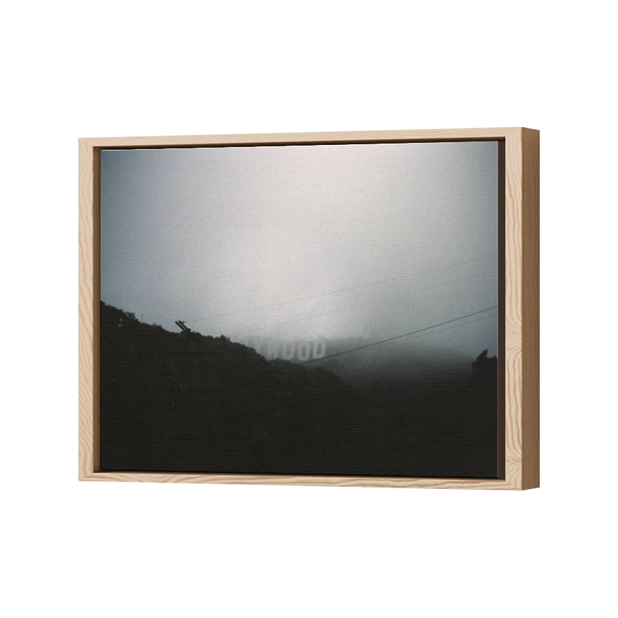 Thumbnail for Canvas - Wood Grain Floating Frame