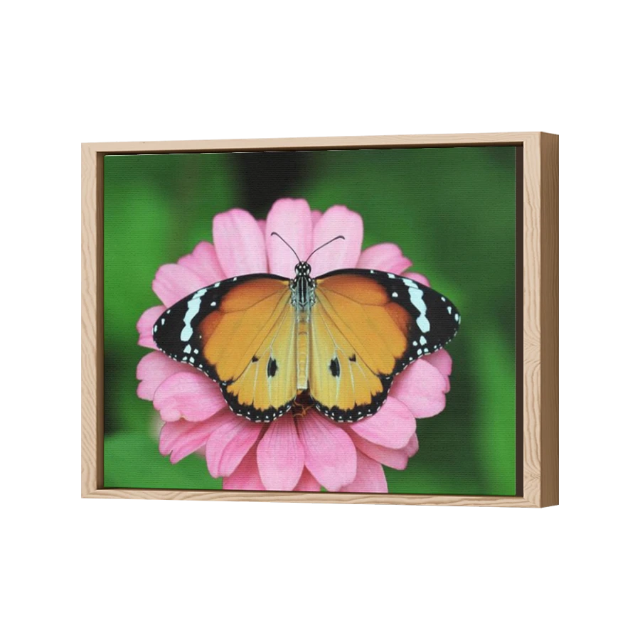 Thumbnail for Canvas - Wood Grain Floating Frame