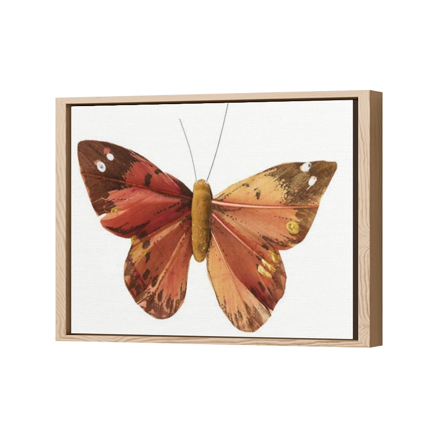 Thumbnail for Canvas - Wood Grain Floating Frame